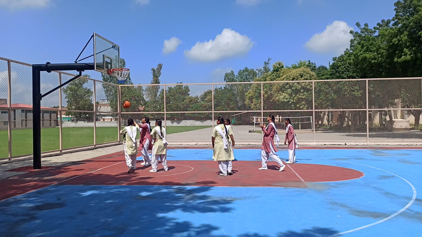 Senior IX to XII Girls Basketball Match