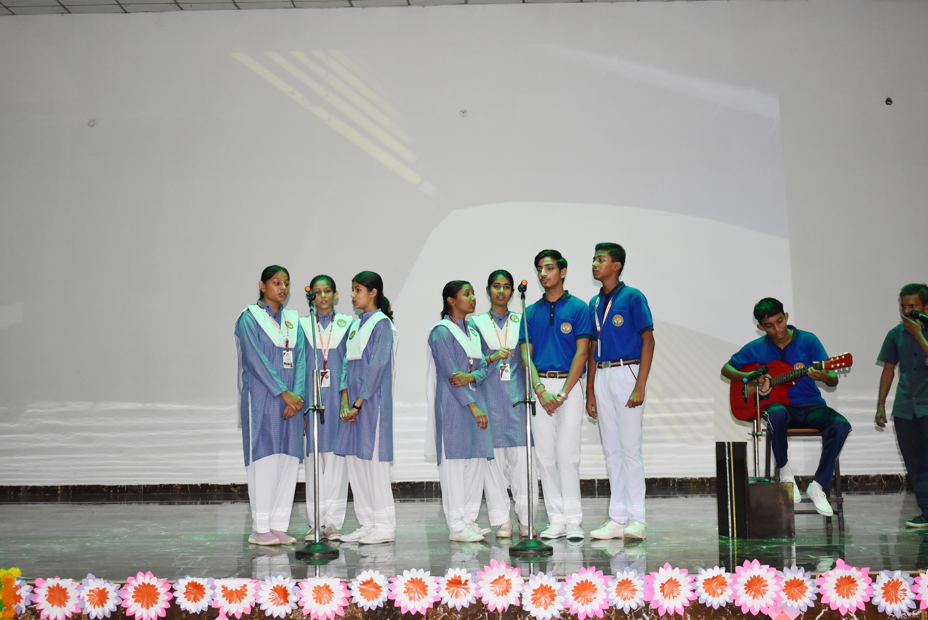 Classes IX to XII Singing Competition held on 10th of August 2024