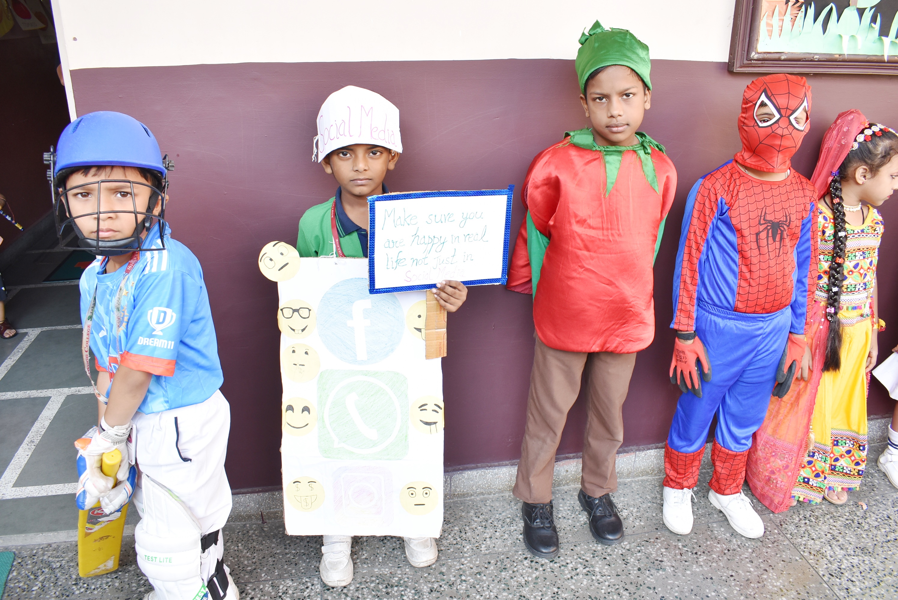 Classes I and II Fancy Dress Competition held on 5th October 2024